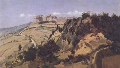 Jean Baptiste Camille  Corot Volterra (mk11) France oil painting art